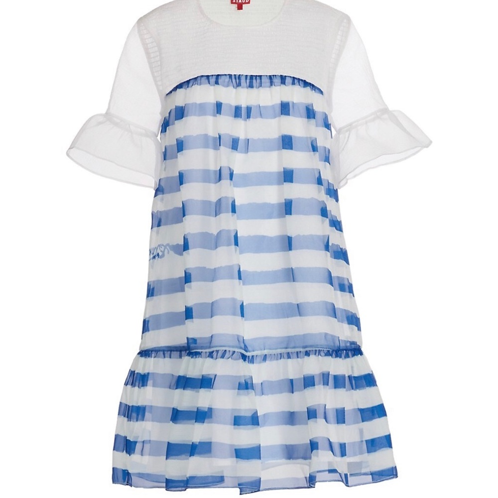 Staud cocktail sun dress